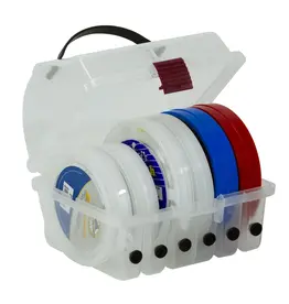 PLANO MOLDING PLANO LEADER SPOOL BOX HOLDS 6 SPOOLS