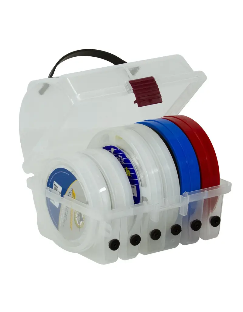 PLANO MOLDING PLANO LEADER SPOOL BOX HOLDS 6 SPOOLS