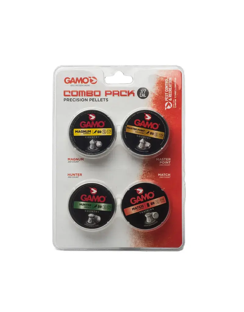 GAMO GAMO COMBO PACK .177 CAL 4PK