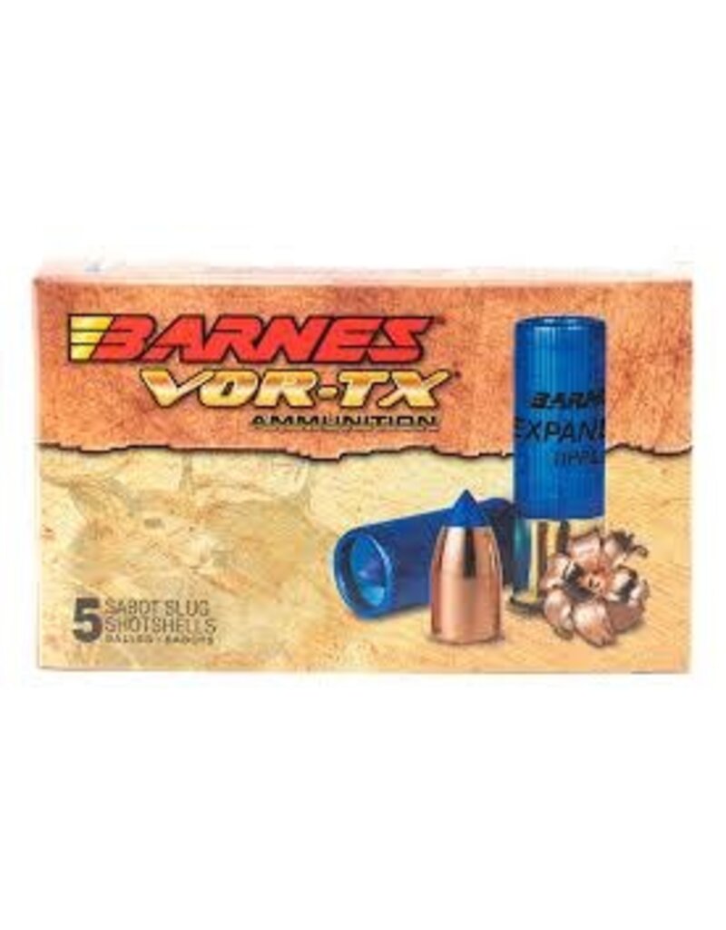 BARNES BARNES VOR-TX 12 GA 3" 5 SABOT SLUGS