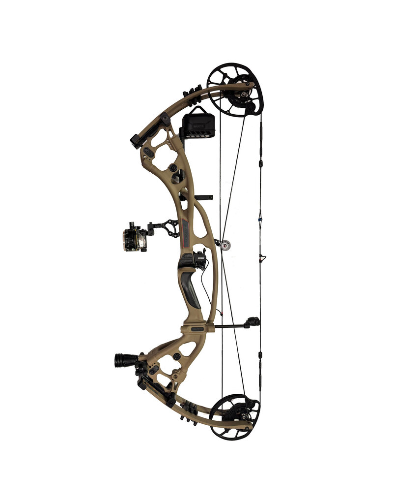 USED HOYT RX-5 ULTRA RH 60LB BUCKSKIN