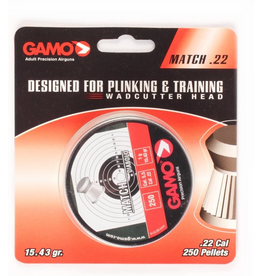 GAMO GAMO MATCH PELLET .22 CAL 250 CT