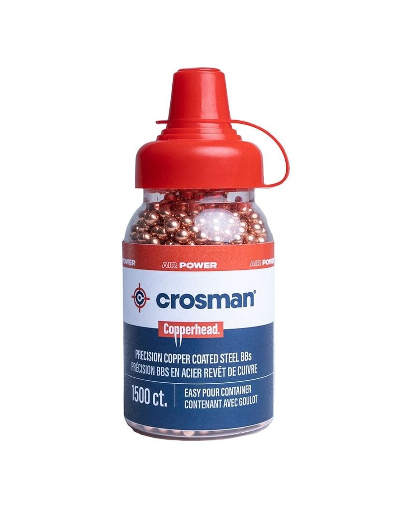 CROSMAN CROSMAN COPPERHEAD PRECISION COPPER COATED STEEL BBS