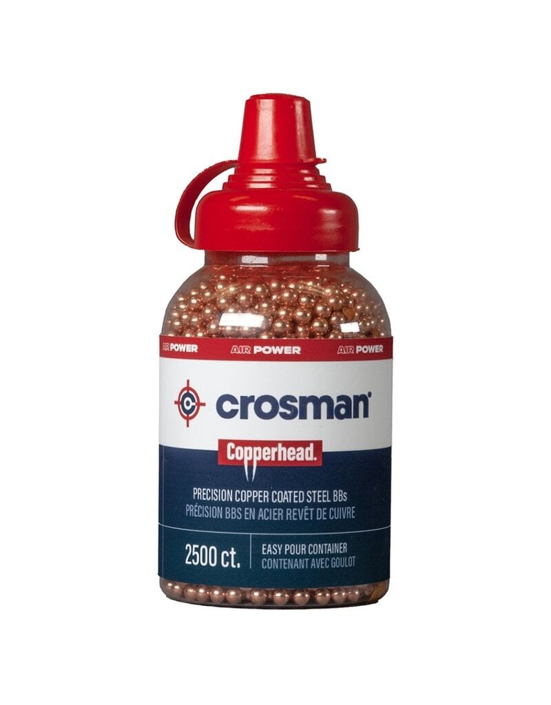 CROSMAN CROSMAN COPPERHEAD PRECISION COPPER COATED STEEL BBS