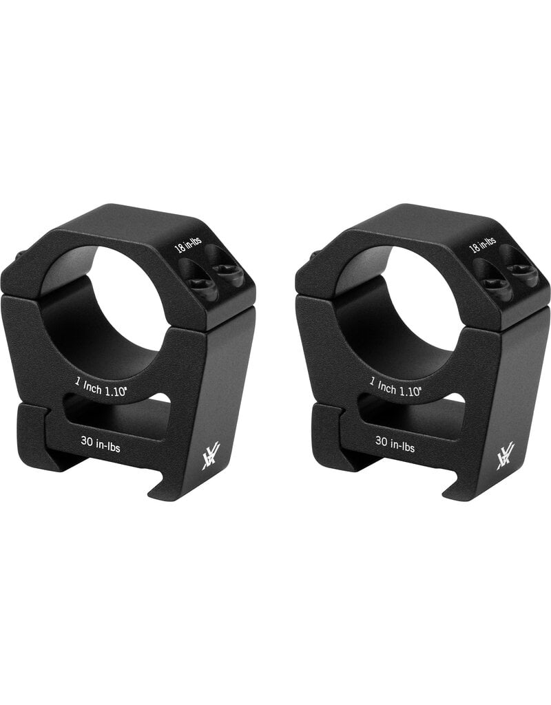 VORTEX VORTEX SPORT RIFLESCOPE RINGS 1" 2PK