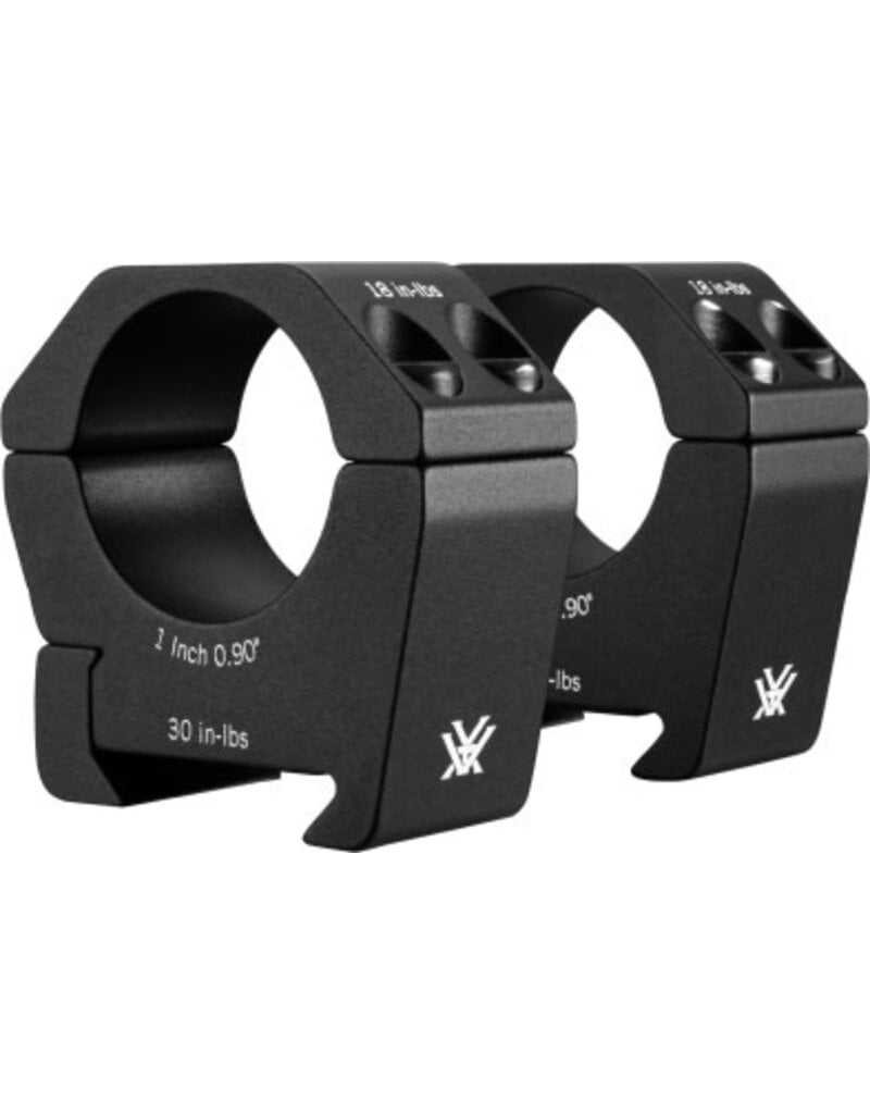 VORTEX VORTEX SPORT RIFLESCOPE RINGS 1" 2PK