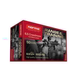 NORMA NORMA 6.5 CRMR FMJ RANGE & TRAINING 150 GR 50 RDS