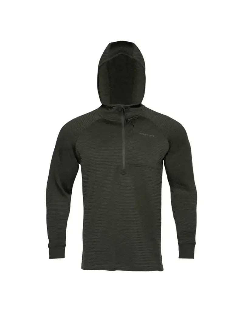 FIRST LITE FIRST LITE THERMAGRID MERINO HOODY DARK MOSS