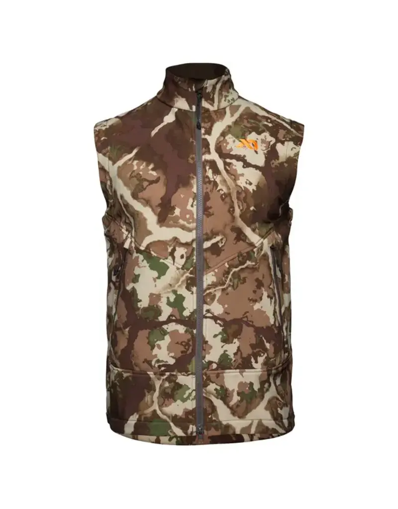 FIRST LITE FIRST LITE MEN'S SUPPRESSOR SOFT SHELL VEST FUSION