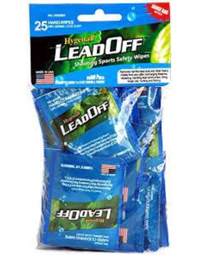 3006 HYGENALL LEADOFF RANGE SERIES SINGLE WIPES 25 PK