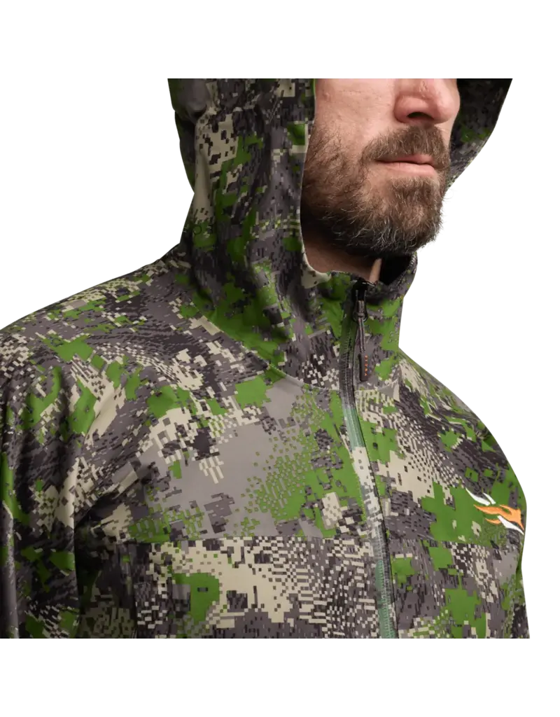 SITKA SITKA DOWNPOUR JACKET OPTIFADE COVER LARGE