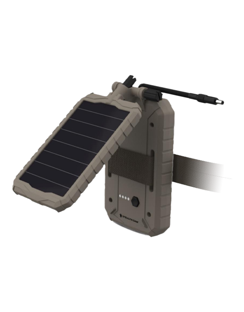 STEALTH CAM STEALTH CAM FUSION MAX 2.0 TRAIL CAMERA W/ SOL PAK 3X SOLAR BATTERY PACK