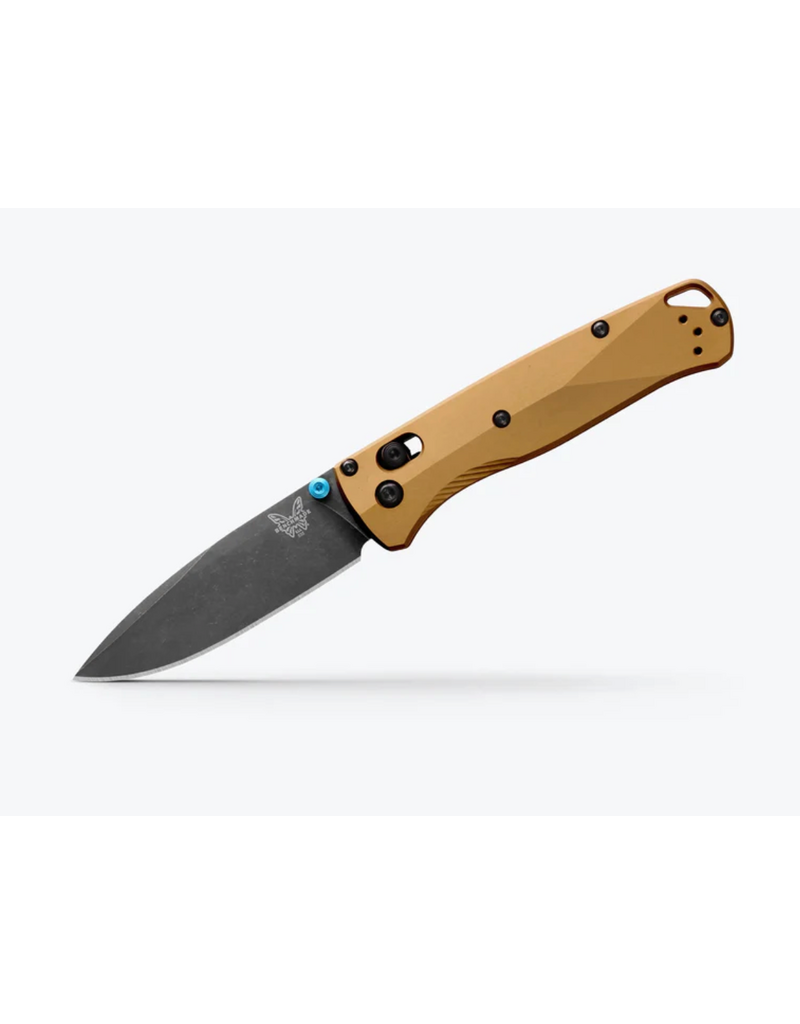 BENCHMADE BENCHMADE BUGOUT BURNT BRASS ALUMINUM