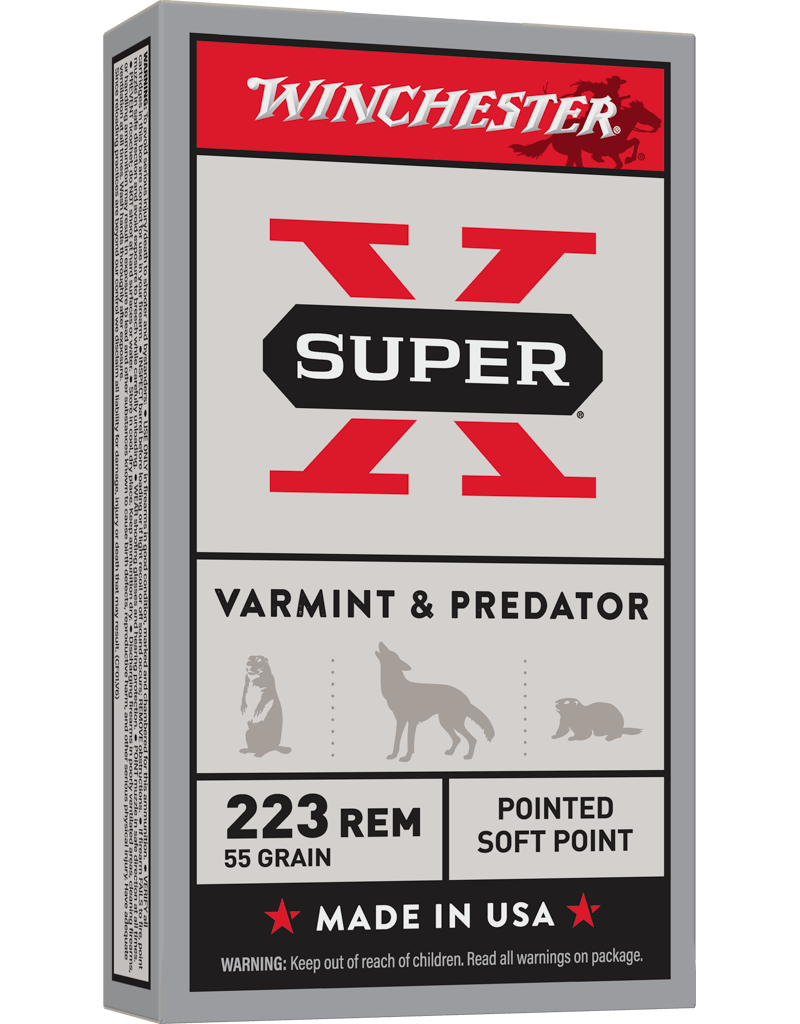 WINCHESTER WINCHESTER 223 REM 55GR POINTED SOFT POINT