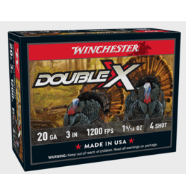 WINCHESTER WINCHESTER DOUBLE X 20 GA 3" #4 SHOT 10RDS