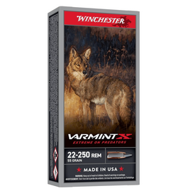 WINCHESTER WINCHESTER VARMINT X 22-250 REM 55 GR 20 RDS