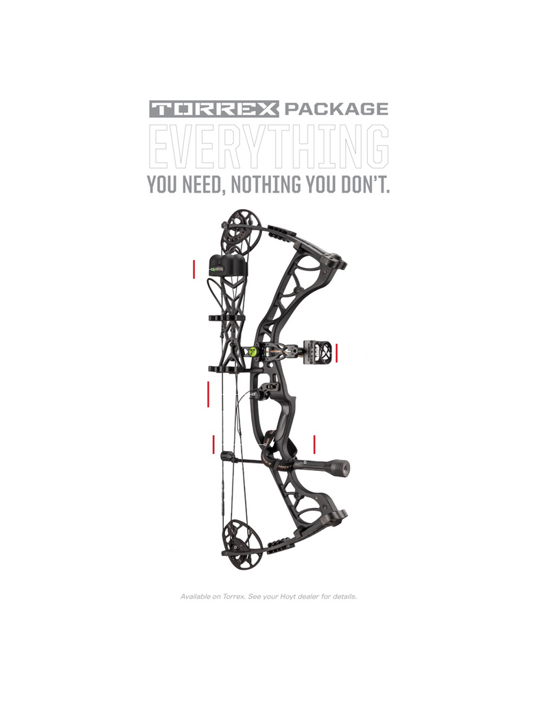 HOYT ARCHERY HOYT TORREX PKG