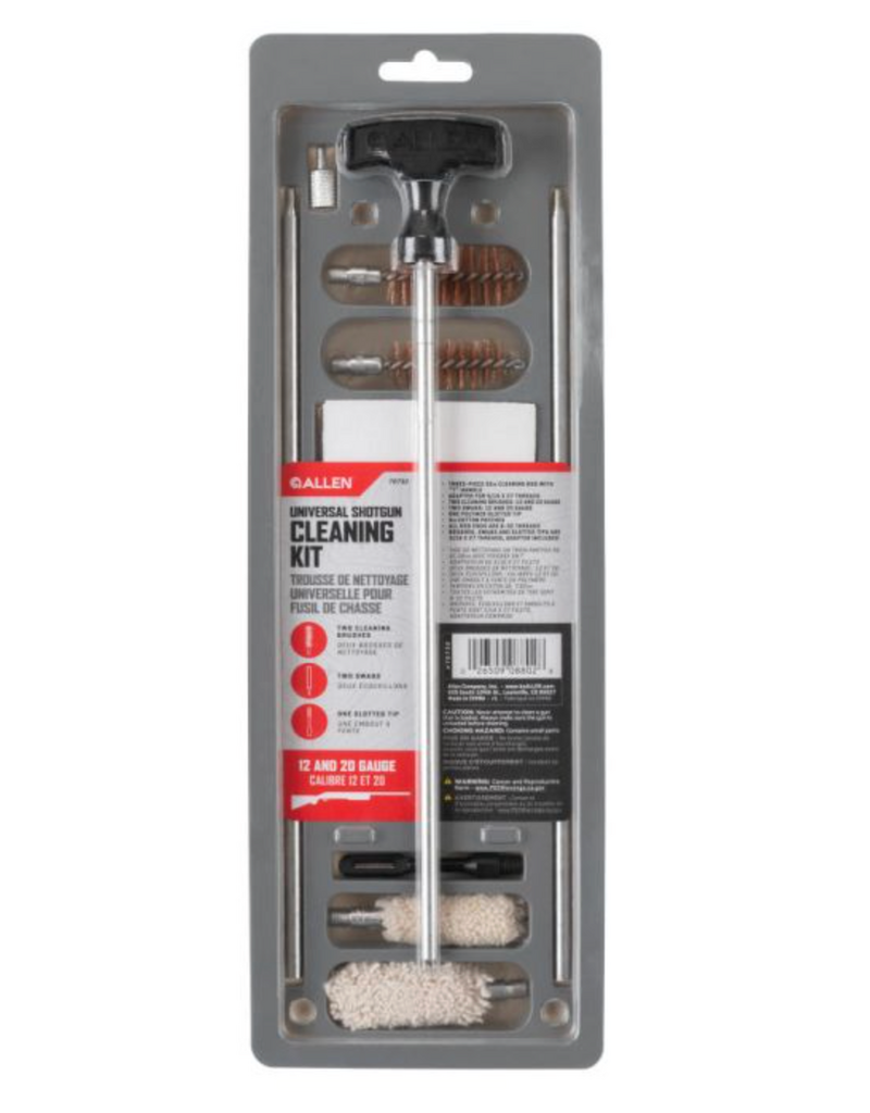 ALLEN ALLEN UNIVERSAL SHOTGUN CLEANING KIT 12 & 20 GAUGE