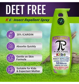 PIACTIVE PIACTIVE KIDS DEET FREE INSECT REPELLENT 175G