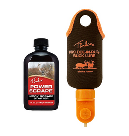 TINK'S TINK’S #69 DOE-IN-RUT BUCK LURE DIAL-A-DRIPPER POWER SCRAPE COMBO