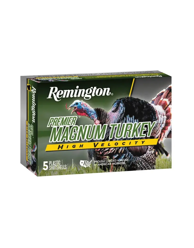 REMINGTON REMINGTON MAGNUM TURKEY 20 GA 3" 1 1/8 OZ #5 SHOT 5 RDS