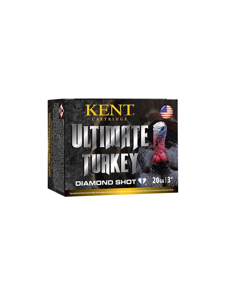 KENT CARTRIDGE KENT CARTRIDGE ULTIMATE TURKEY DIAMOND SHOT 20GA 3" 5 SHOT