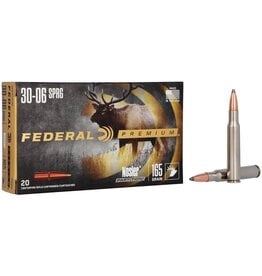 FEDERAL FEDERAL PREMIUM 30-06 SPRG 165 GR 20 RDS