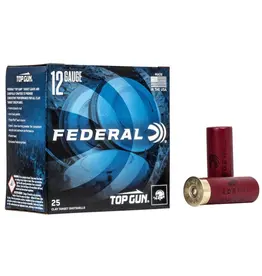 FEDERAL FEDERAL TOP GUN TARGET LOAD 12GA 2-3/4" 1 1/8OZ # 8 - 250 RDS