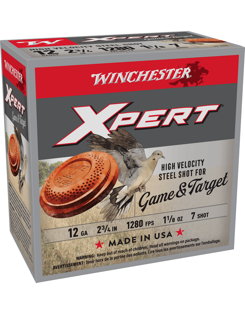 WINCHESTER WINCHESTER 12GA 2 3/4” SUPER X TARGET 7 SHOT 25 SHELLS