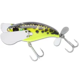 Jackall JACKALL POMPADOUR TOPWATER 3/4 OZ 3" YELLOW FROG
