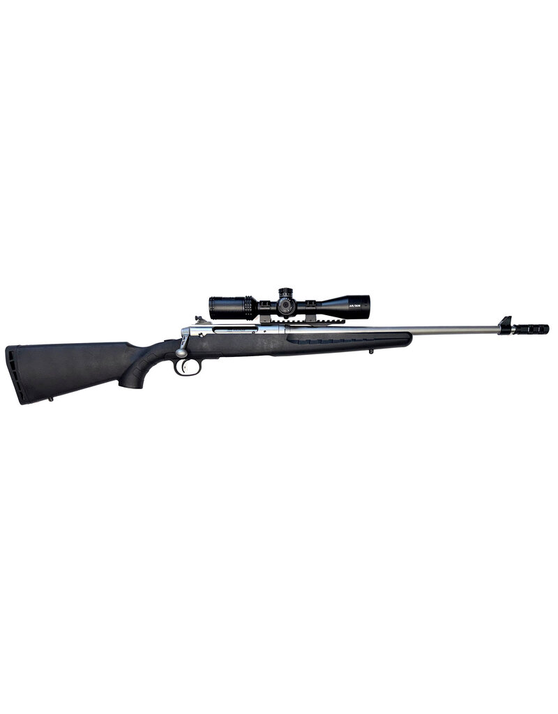 USED SAVAGE AXIS II SCOUT 7.62X39 STAINLESS