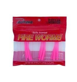 PAUTZKE PAUTZKE GARLIC SCENTED FIRE WORMS PINK 15CT