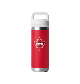 YETI YETI DECK 'N DOCK COLLECTION RED/ WHITE CANADA BADGE