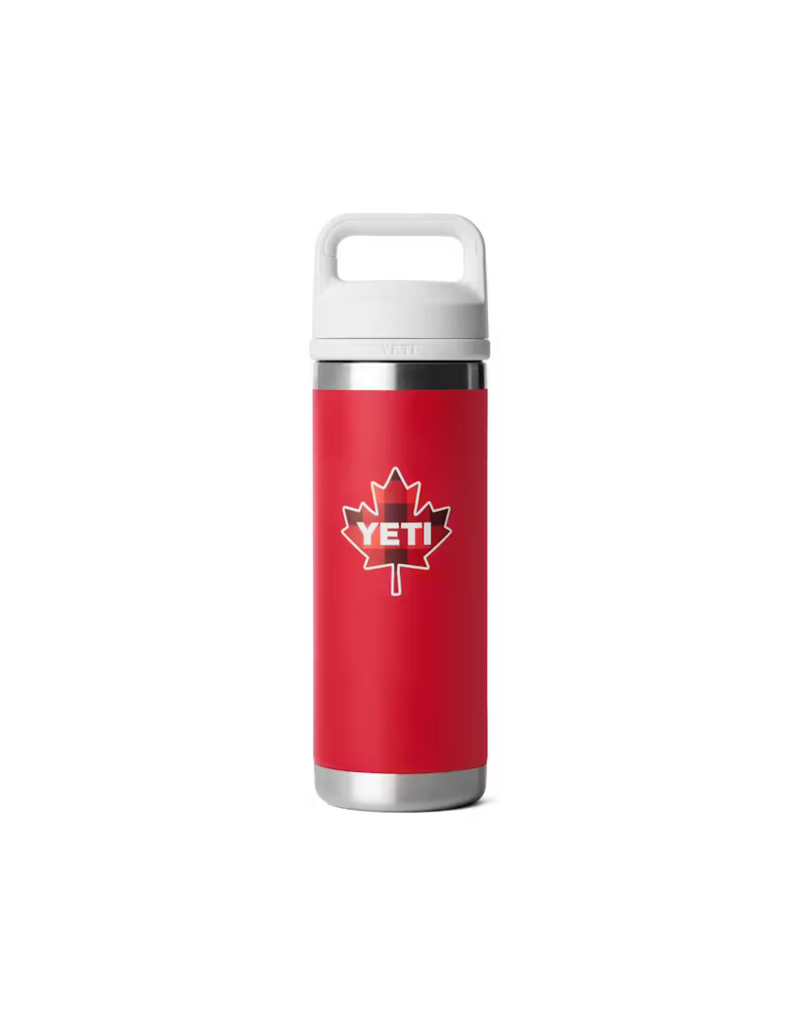 YETI YETI DECK 'N DOCK COLLECTION RED/ WHITE CANADA BADGE