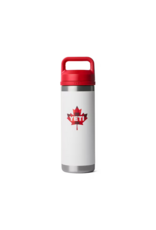 YETI YETI DECK 'N DOCK COLLECTION RED/ WHITE CANADA BADGE