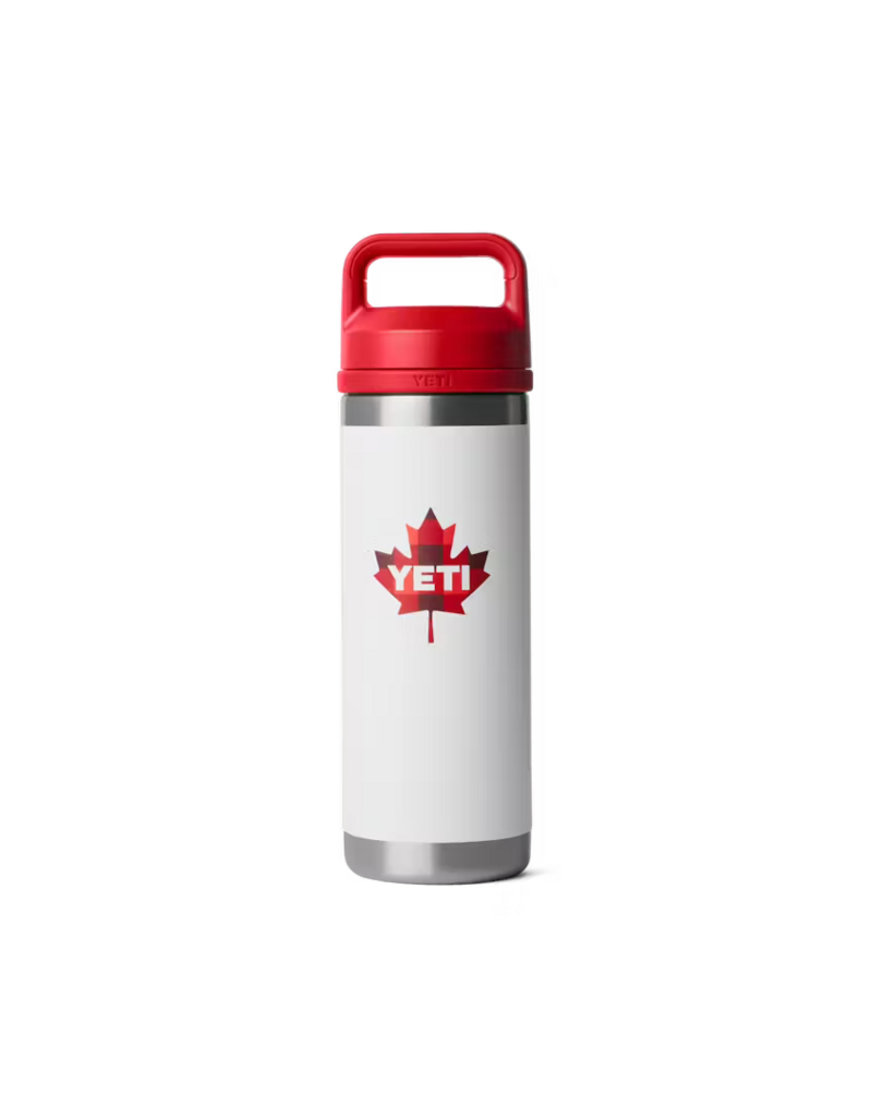 YETI YETI DECK 'N DOCK COLLECTION RED/ WHITE CANADA BADGE