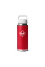 YETI YETI DECK 'N DOCK COLLECTION RED/ WHITE CANADA BADGE