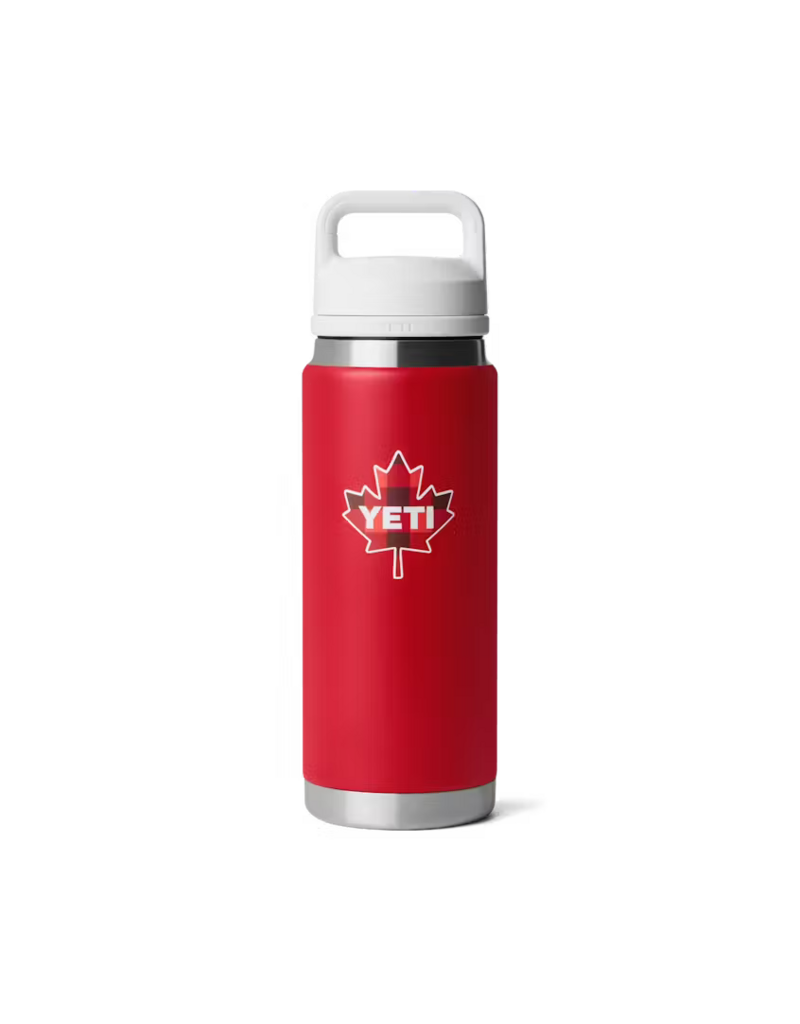 YETI YETI DECK 'N DOCK COLLECTION RED/ WHITE CANADA BADGE