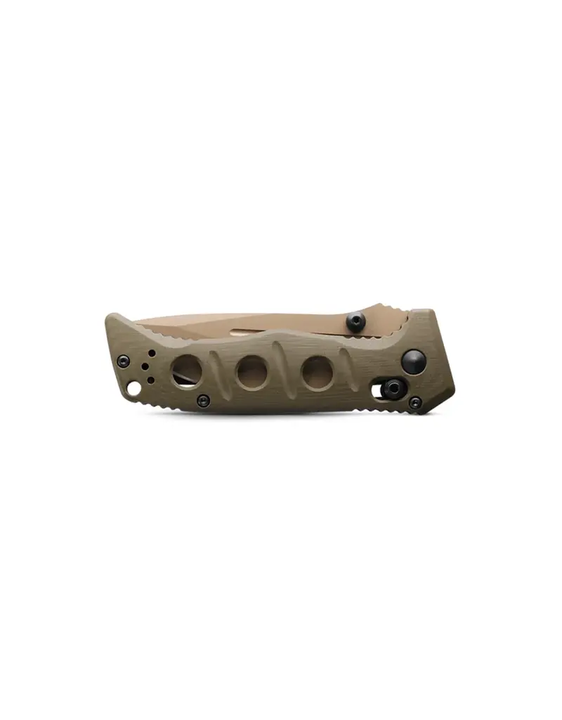 BENCHMADE BENCHMADE MINI ADAMAS OD GREEN DROP POINT