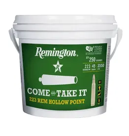 REMINGTON REMINGTON 223 REM HOLLOW POINT 45 GR JHP 250 RDS