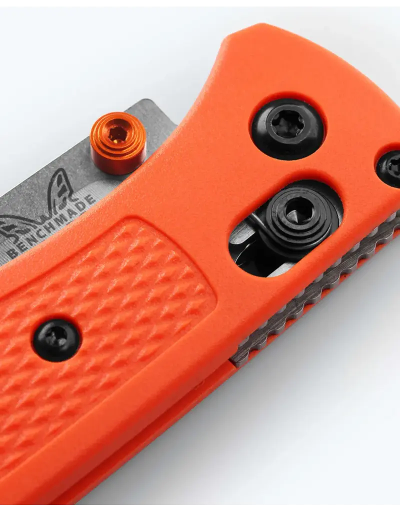 BENCHMADE BENCHMADE MINI BUGOUT ORANGE GRIVORY