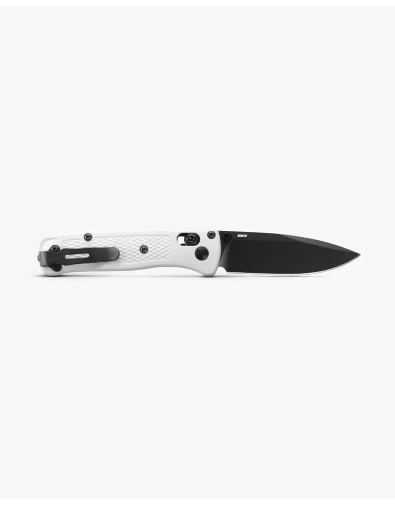 BENCHMADE BENCHMADE MINI BUGOUT WHITE GRIVORY