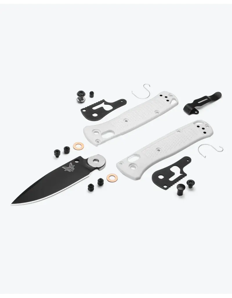 BENCHMADE BENCHMADE MINI BUGOUT WHITE GRIVORY