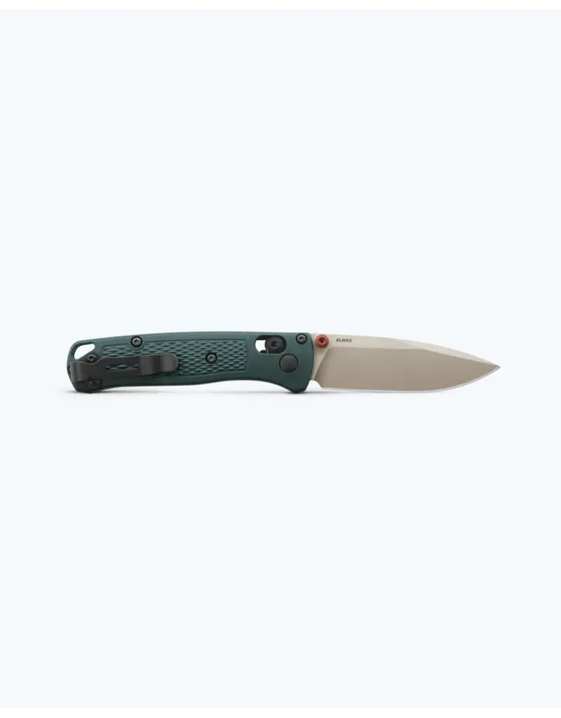 BENCHMADE BENCHMADE MINI BUGOUT TAIGA GREEN GRIVORY