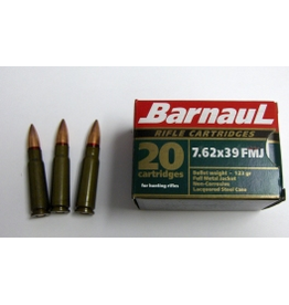 BARNAUL BARNAUL 7.62x39 123GR. FMJ 20RDS
