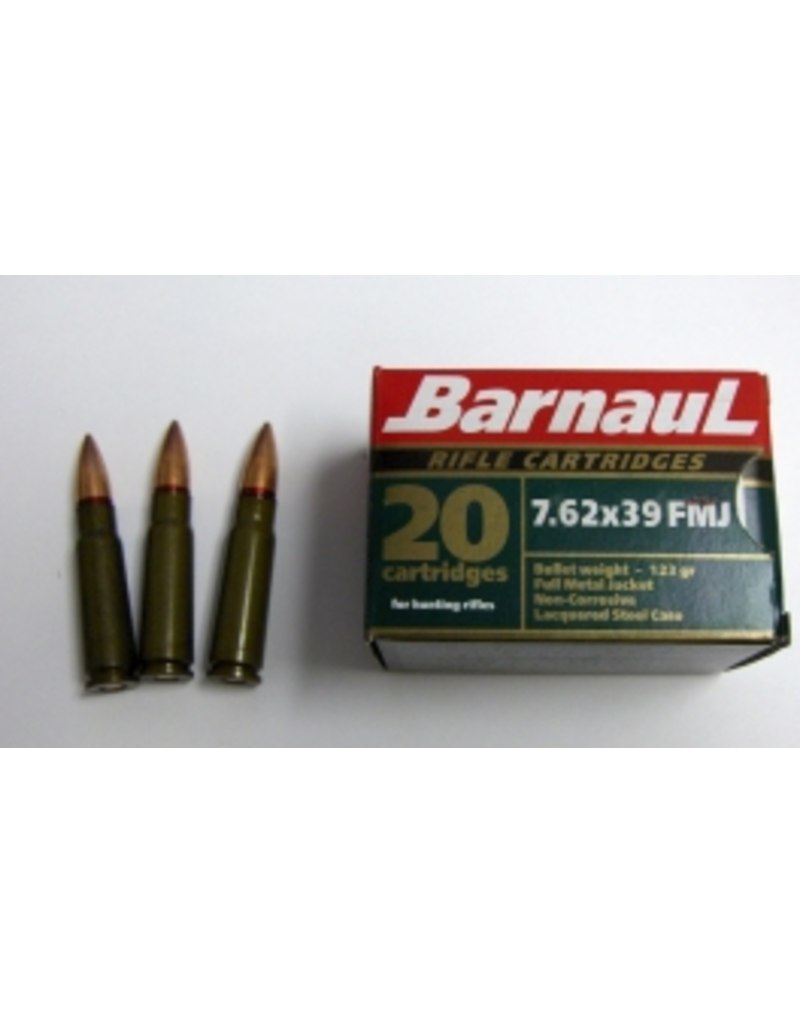 BARNAUL BARNAUL 7.62x39 123GR. FMJ 20RDS