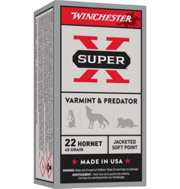 WINCHESTER WINCHESTER SUPER X 22 HORNET 45 GR 50 RDS