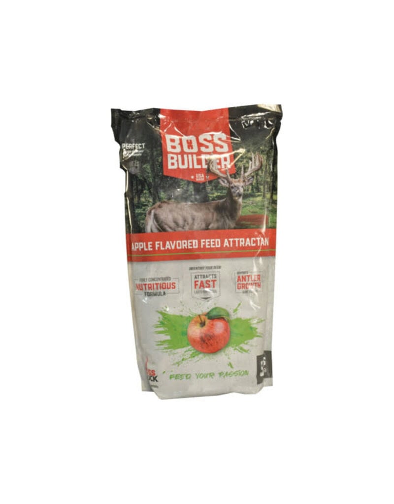 BOSS BUILDER BOSS BUILDER APPLE FLAVORED FEED ATTRACTANT 5LBS