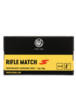RWS RWS RIFLE MATCH 22 LR 40 GR