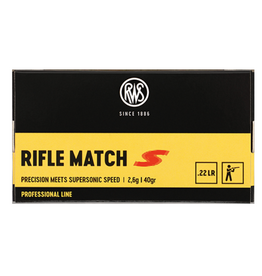 RWS RWS RIFLE MATCH 22 LR 40 GR